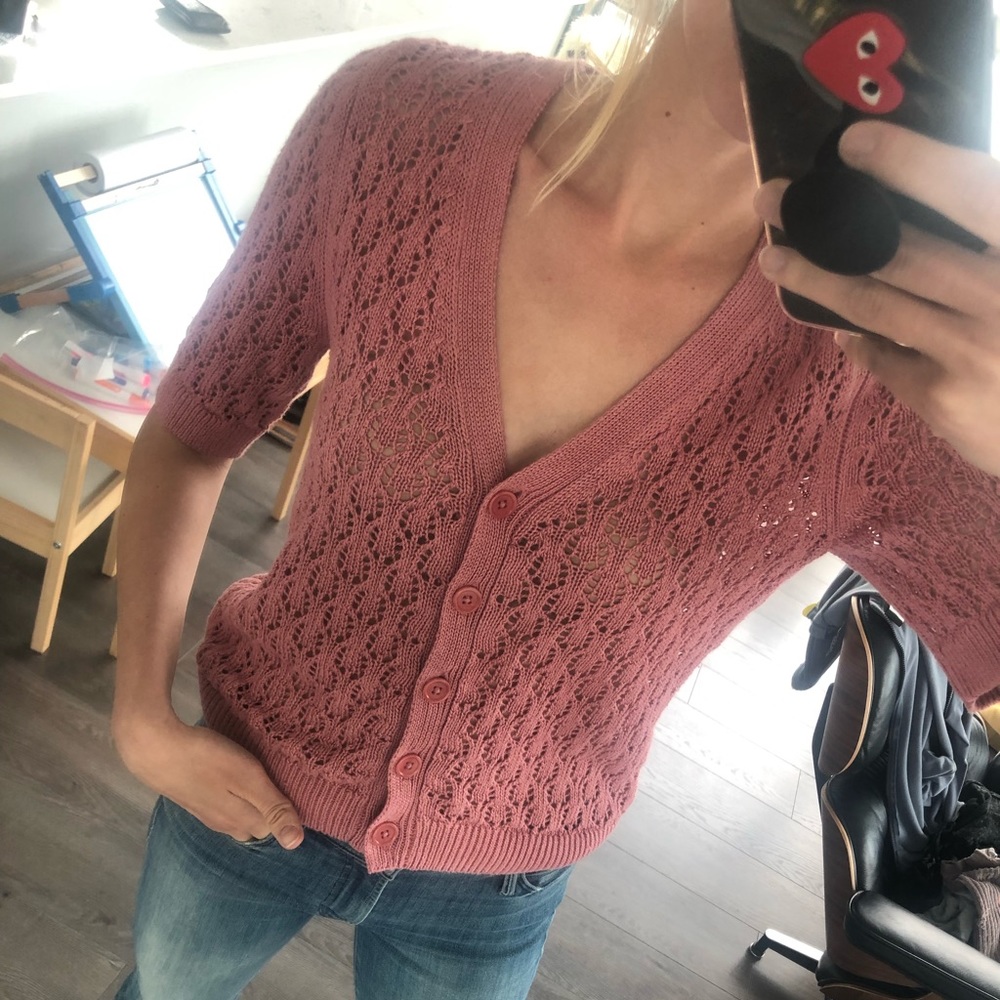 Reformation sweater top XS